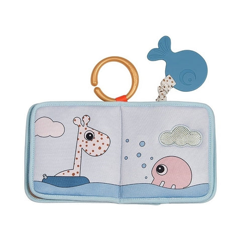 Jucarie senzoriala pentru copii- Carte pentru baie Sea friends- Done by Deer