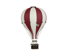 Balon decorativ  pentru camera copilului -White- Red - 33 cm