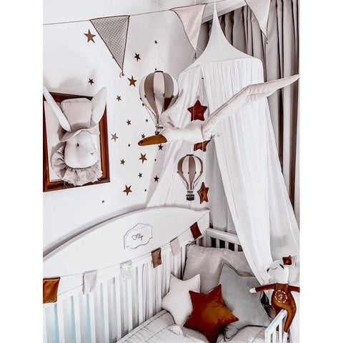 Balon decorativ  pentru camera copilului- Vanilla-Grey -  33 cm