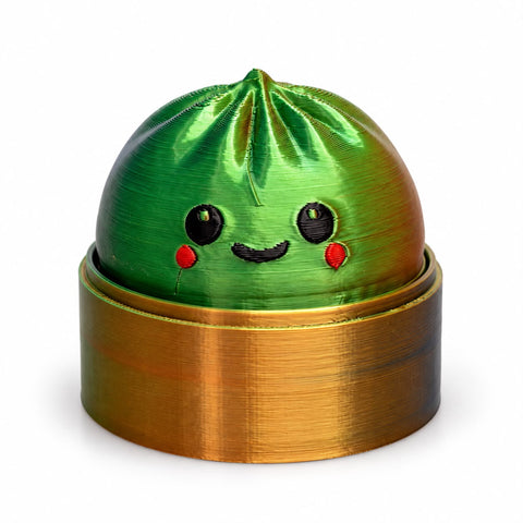 Jucarie 3D Mochi Dumpling Clicker - cameleon