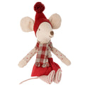 Jucarie Soricel Christmas Mouse- fetita - Maileg