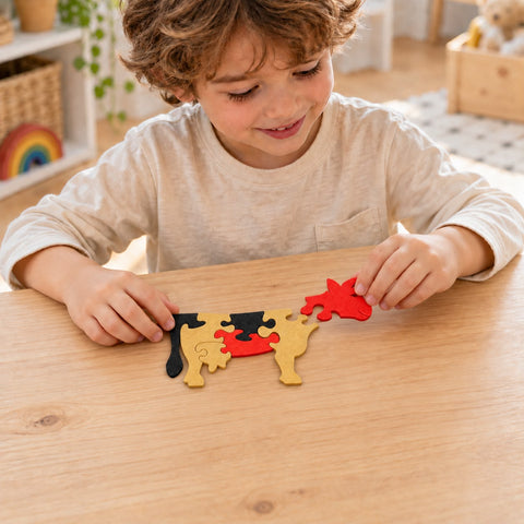 Puzzle copii Vacuță- 3D