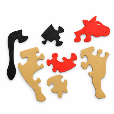 Puzzle copii Vacuță- 3D
