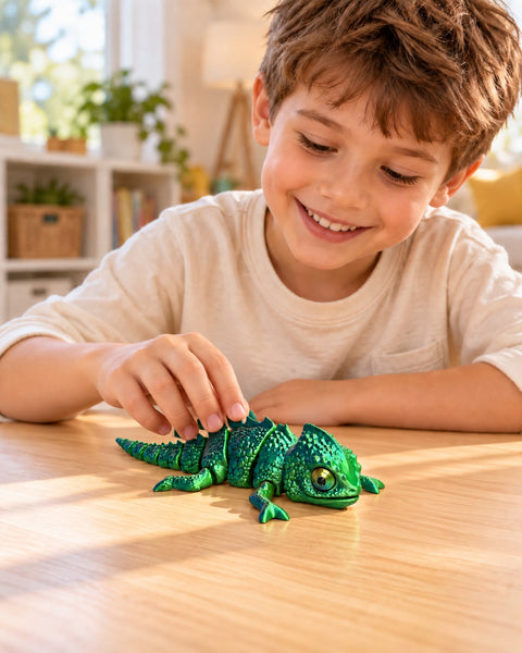 Jucarie Cameleon 3D