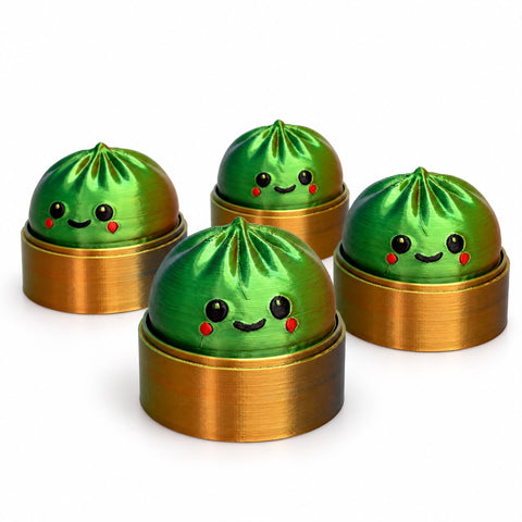Jucarie 3D Mochi Dumpling Clicker - cameleon