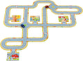Jucarie pentru copii- Traseu puzzle si 2 masini- Goki