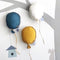 Balon decorativ  din material textil  pentru camera copilului Ocru- 40 cm
