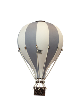Balon decorativ - White-Grey- 28 cm