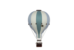 Balon decorativpentru camera copilului- white - green- 28 cm