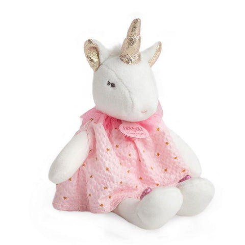 Jucarie de plus pentru copii Unicorn 20 cm - Doudou et compagnie