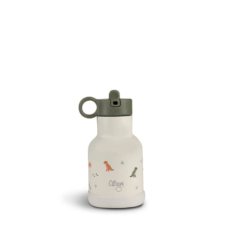 Sticlă de apă termos 250 ml - Dino- Citron
