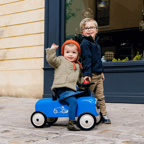 Masina pentru copii Ride-On - Racer Albastru– Baghera