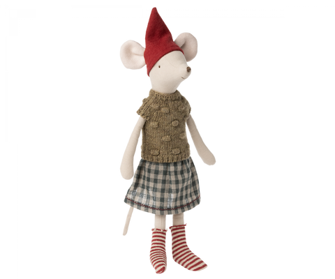 Jucarie Soricel  33 cm - Christmas Mouse Girl - Maileg