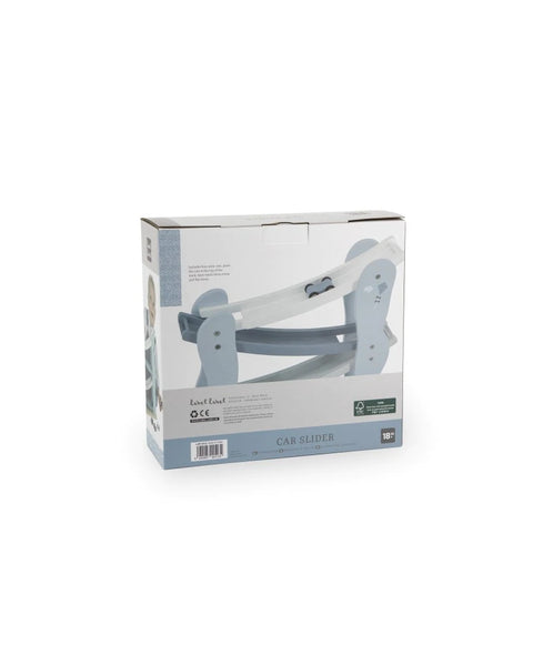 Jucarie din lemn pentru copii -  Circuit pentru masini, BLUE- Label-Label