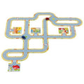 Jucarie pentru copii- Traseu puzzle si 2 masini- Goki